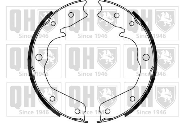 QUINTON HAZELL Piduriklotside komplekt,seisupidur BS1159